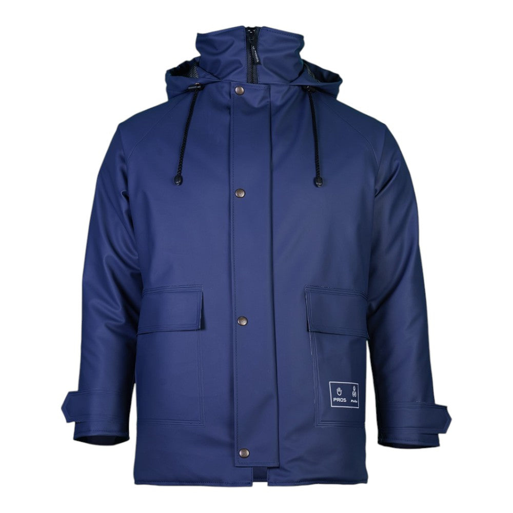 Veste de pluie cirée et matelassée