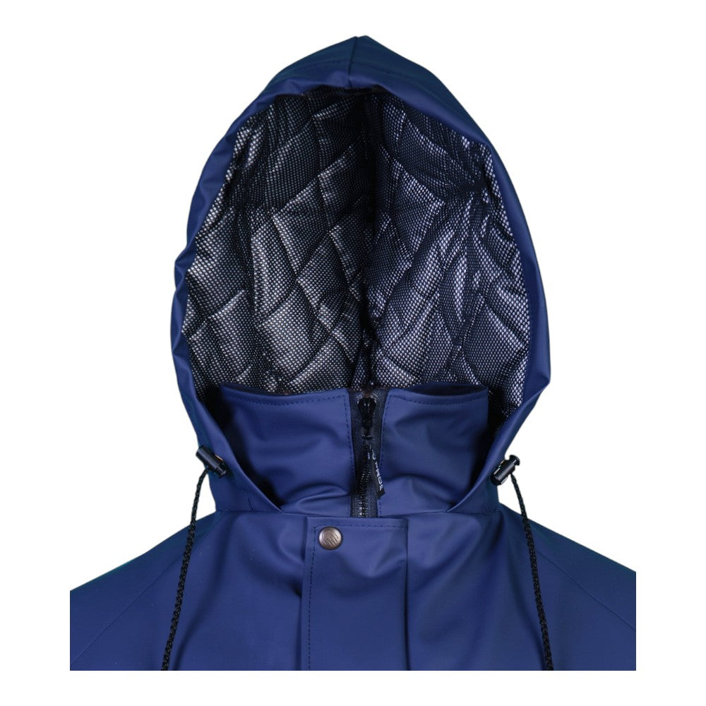Veste de pluie cirée et matelassée