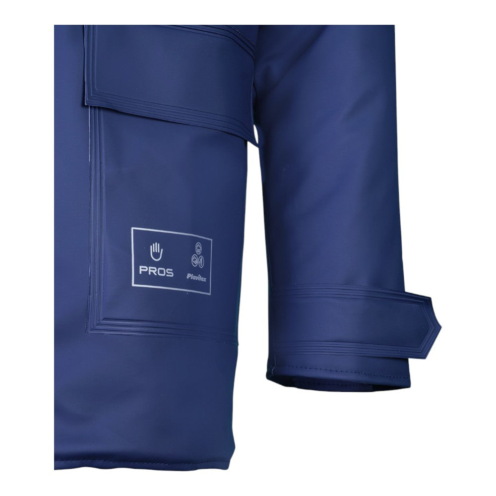 Veste de pluie cirée et matelassée
