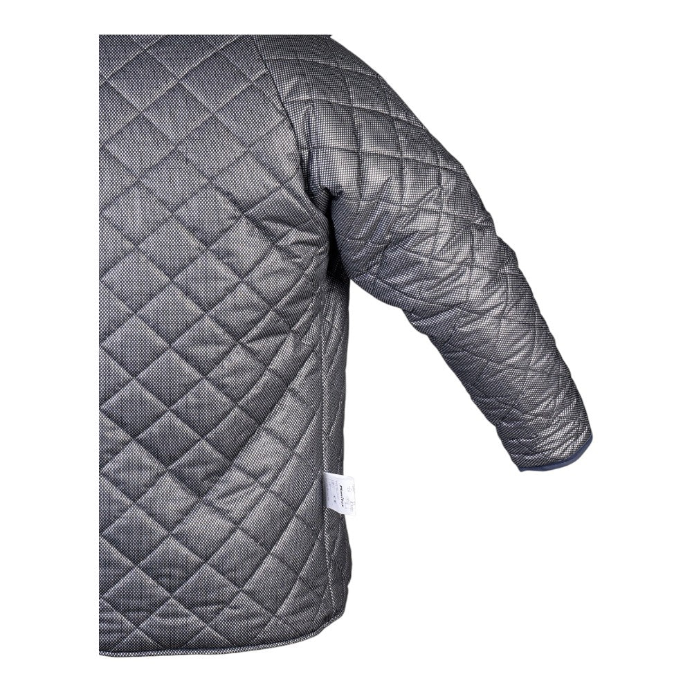 Veste de pluie cirée et matelassée