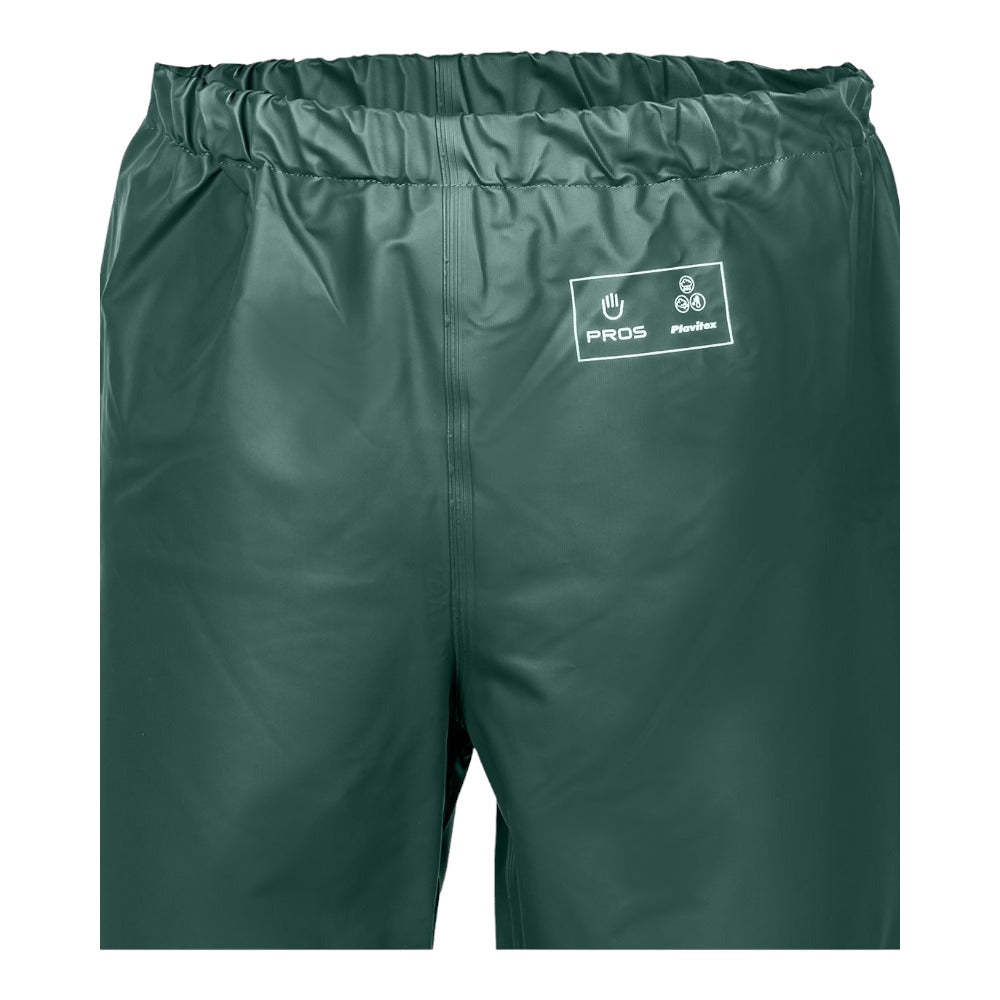Pantalon de pluie cirée imperméable vert foncé pas cher - Le compagnon idéal des aventuriers et des professionnels