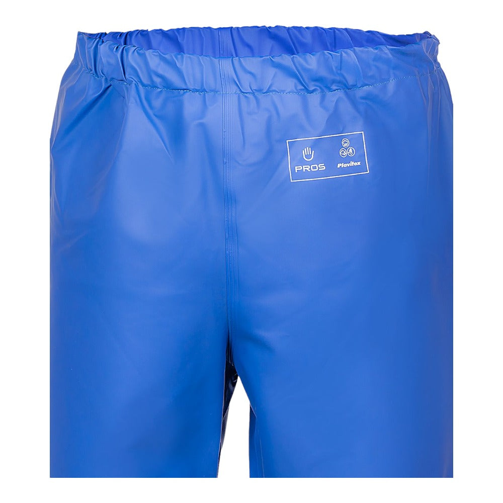 Pantalon de pluie cirée imperméable bleu électrique - Le compagnon idéal des aventuriers et des professionnels