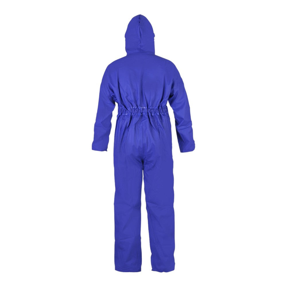 Combinaison de pluie cirée imperméable bleu, Made in Europe