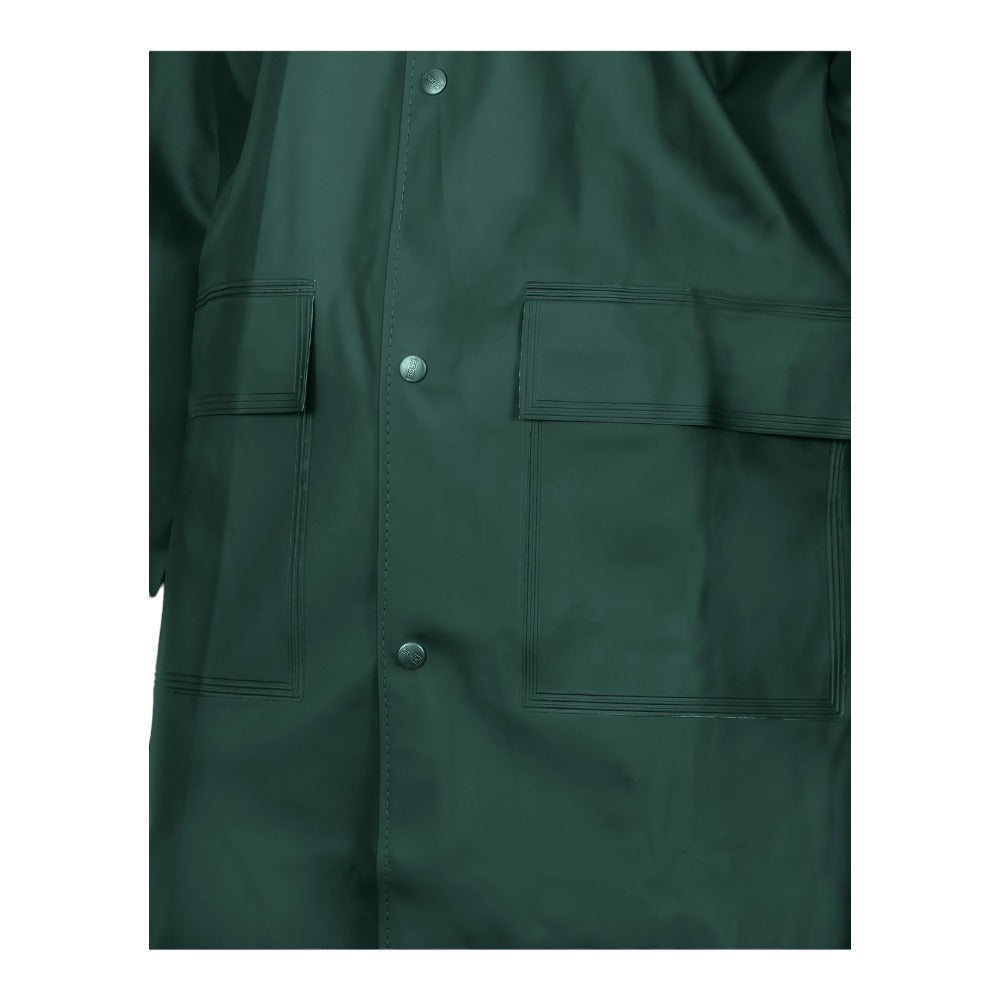 Manteau de pluie long ciré imperméable vert - Votre allié contre les intempéries