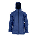 Veste de pluie imperméable et respirante bleu marine, Made in Europe