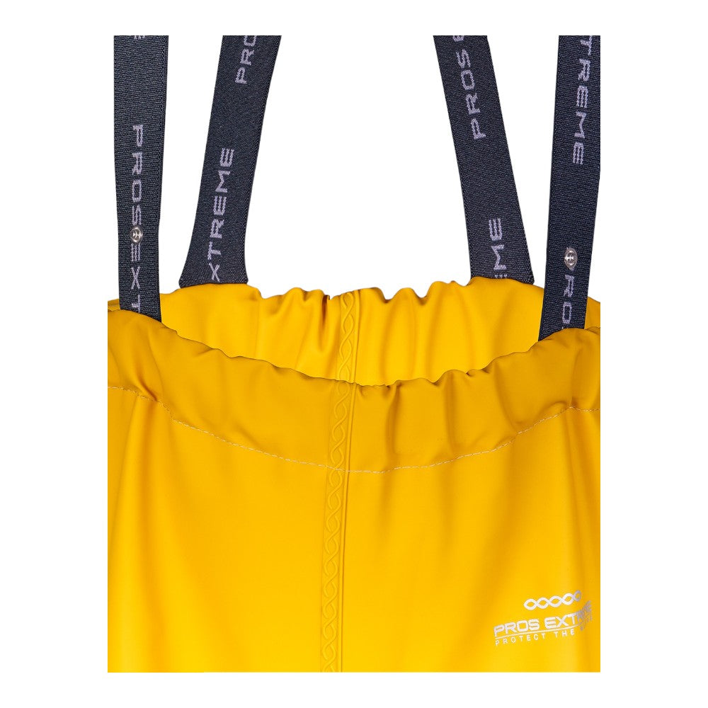 Pantalon à bretelles ciré marin pêcheur