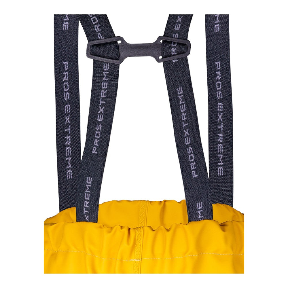 Pantalon à bretelles ciré marin pêcheur