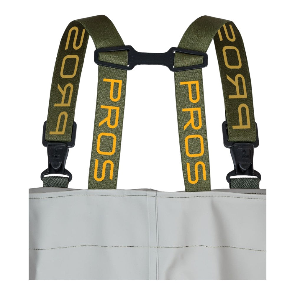 Waders de pêche PVC avec renforts genoux, Made in Europe