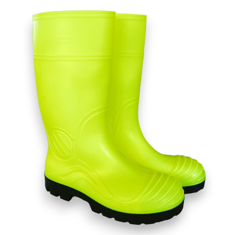Bottes de sécurité PVC fluorescentes S5-SRC