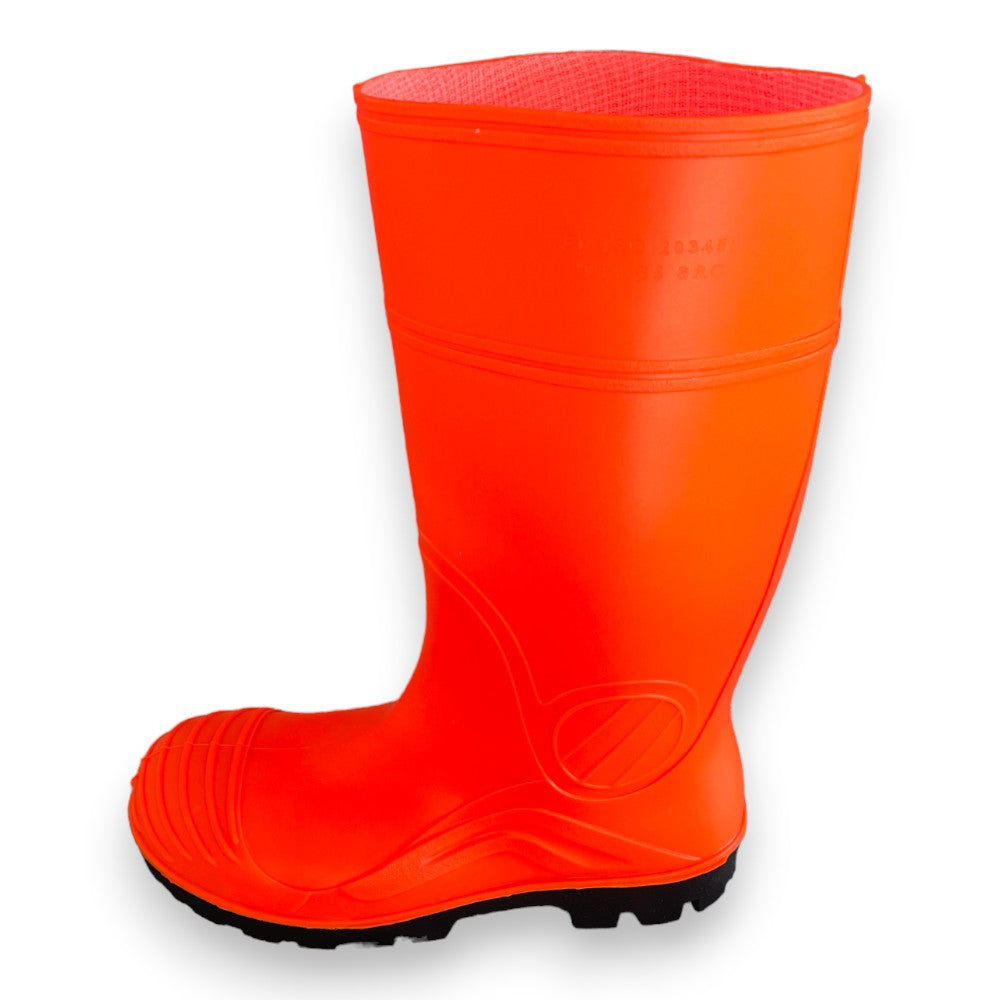 Bottes de sécurité PVC fluorescentes S5-SRC