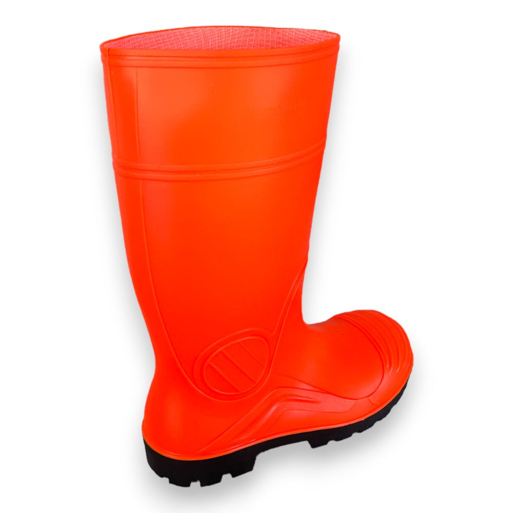 Bottes de sécurité PVC fluorescentes S5-SRC