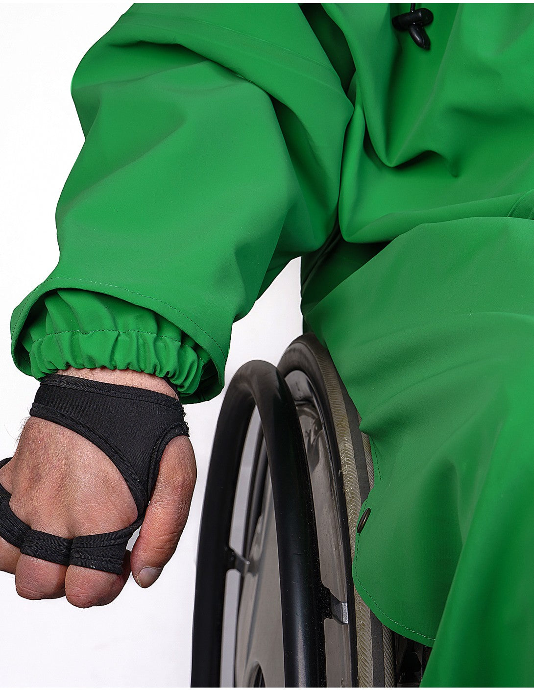 Cape de pluie pour fauteuil roulant