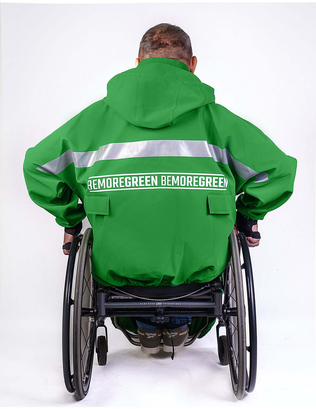 Cape de pluie pour fauteuil roulant