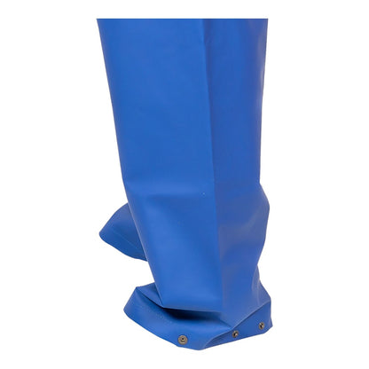 Pantalon de pluie cirée imperméable bleu électrique - Le compagnon idéal des aventuriers et des professionnels