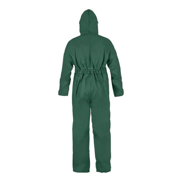 Combinaison de pluie cirée imperméable vert, Made in Europe
