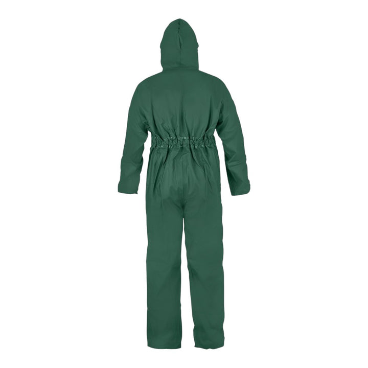 Combinaison de pluie cirée imperméable vert, Made in Europe