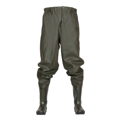 Pantalon Imperméable en PVC avec Bottes Soudées, Made in Europe