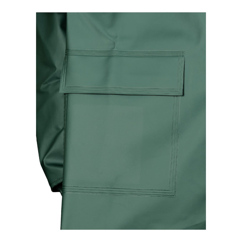 Veste de Pluie Cirée Imperméable vert foncé, Made in Europe