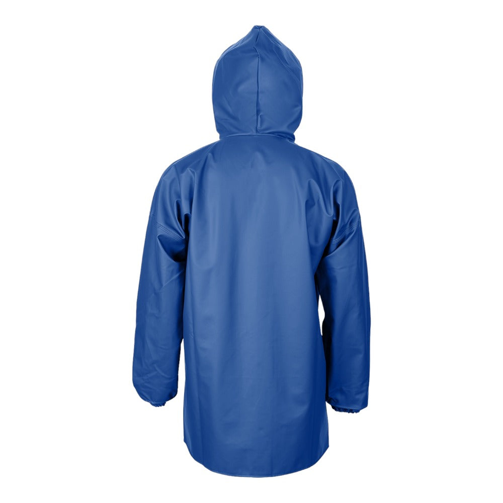 Veste de Pluie Cirée Imperméable bleu électrique, Made in Europe