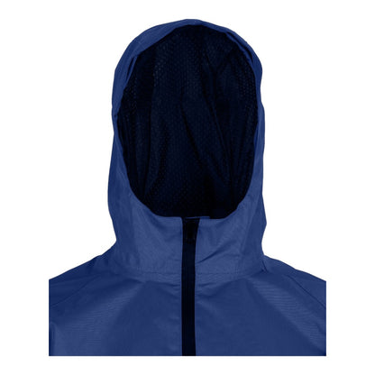 Veste de pluie imperméable et respirante bleu marine, Made in Europe