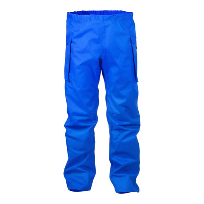 Pantalon de pluie imperméable et respirant bleu électrique, Made in Europe