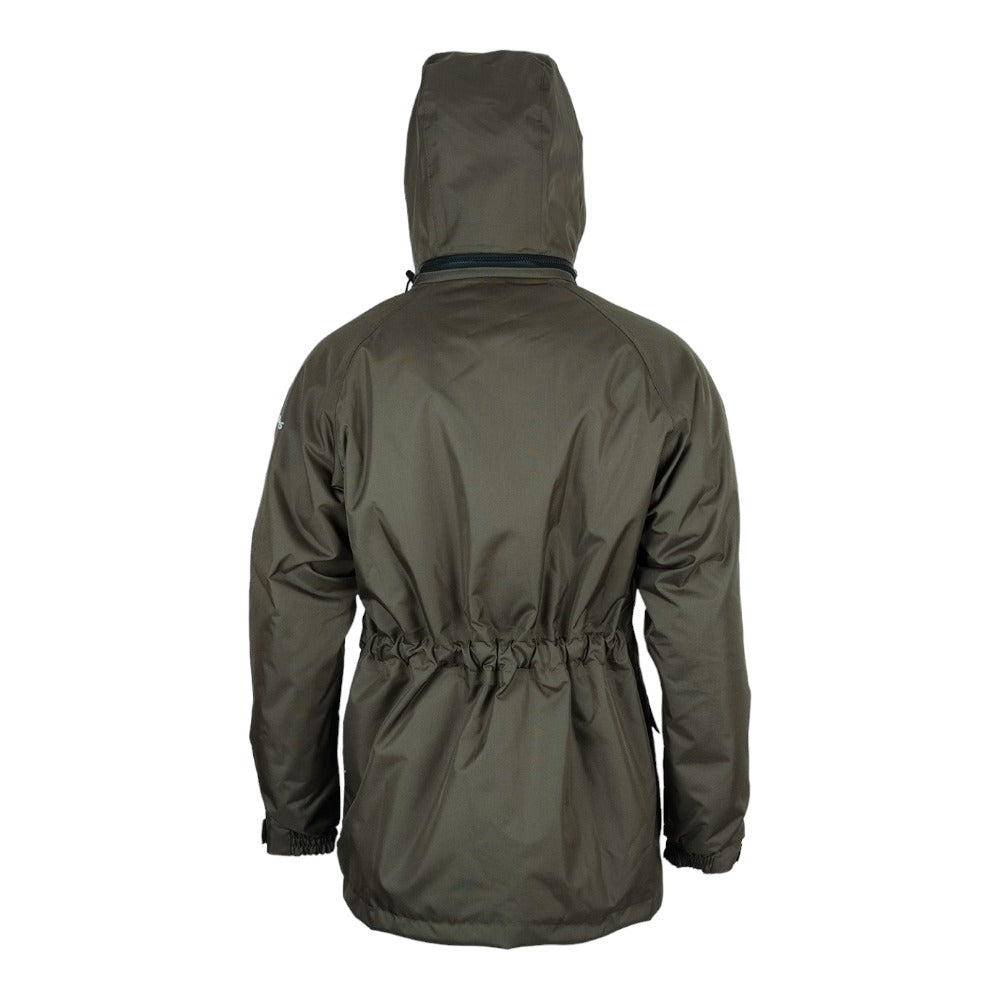 Parka de pluie molletonnée et respirante, Made in Europe