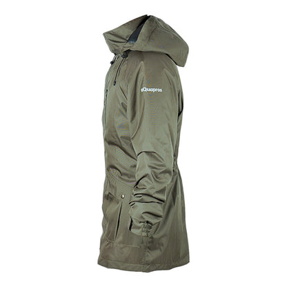 Parka de pluie molletonnée et respirante, Made in Europe