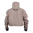 Veste de wading respirante PROS Wear modèle 444/AIR avec capuche ajustable, rabattue - vue de dos.