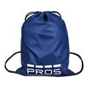 Sac a dos cordelette impermeable modele 750 PROS Wear bleu marine tissu PVC Plavitex Classic pour transport d'affaires de sport au sec - vue de face