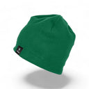 Bonnet polaire modèle 780 vert PROS Wear bonnet technique avec coupe ergonomique ajustée, idéal à porter sous un casque de chantier ou une capuche - vue de profil