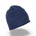 Bonnet polaire modèle 780 bleu marine PROS Wear équipement de protection individuelle léger et chaud pour activités extérieures et protection hivernale - vue de profil