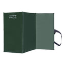 Tapis de peche pliable modèle 754 PROS Wear - vert - en tissu technique PVC -imperméable résistant pour tri et protection du poisson avec elastique de maintien fixe au tapis - vue de face