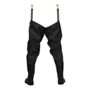 Cuissardes de travail usage intensif PROS Wear modèle WR02, soulignant la coupe arrière ergonomique et la fixation ceinture - vue de dos.