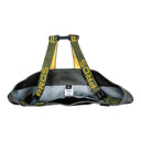 Vue intérieure : Finition des soudures étanches et poche de poitrine intérieure du waders professionnel PROS Wear SB01.