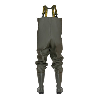 Waders de sécurité PVC avec renforts genoux, Made in Europe