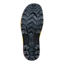 Expertise semelle : Semelle PVC/Nitrile crantée à haute adhérence avec intercalaire en acier anti-perforation des cuissardes PROS Wear WRM02/FLUO.