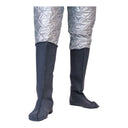 Chausson thermique basses températures pour waders modèle KL10/TI PROS-Wear - zoom détail partie inférieure isolante feutrée.