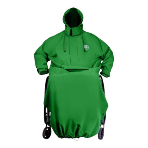 Wheelchair rain cape