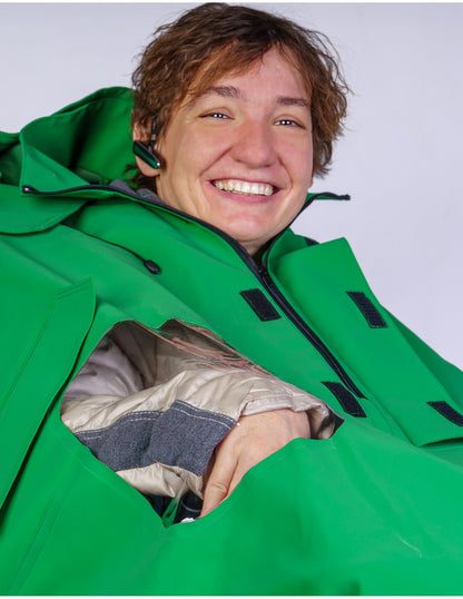 Cape de pluie pour fauteuil roulant électrique